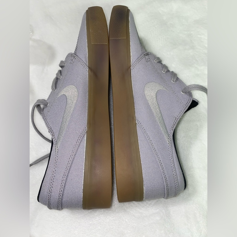 NWOT Nike Skateboard Zoom Janowski Canvas RM Grey size 12 - Picture 4 of 7